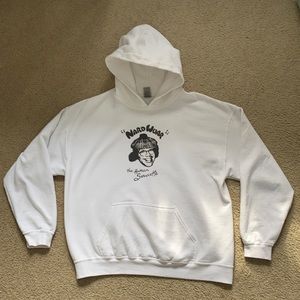 Nardwuar Hoodie Size Large